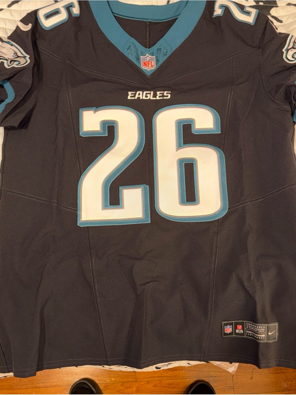 Nike Vapor F.U.S.E. Elite Black Saquon Barkley Jersey 100% AUTHENTIC W/ RECEIPT
